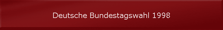 Deutsche Bundestagswahl 1998